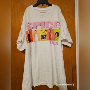 Hot Topic Spice Girls T-shirt - L White